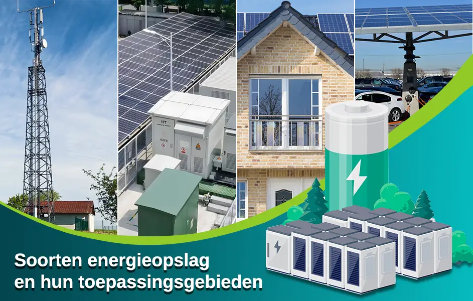 Soorten energieopslag en hun toepassingsgebieden