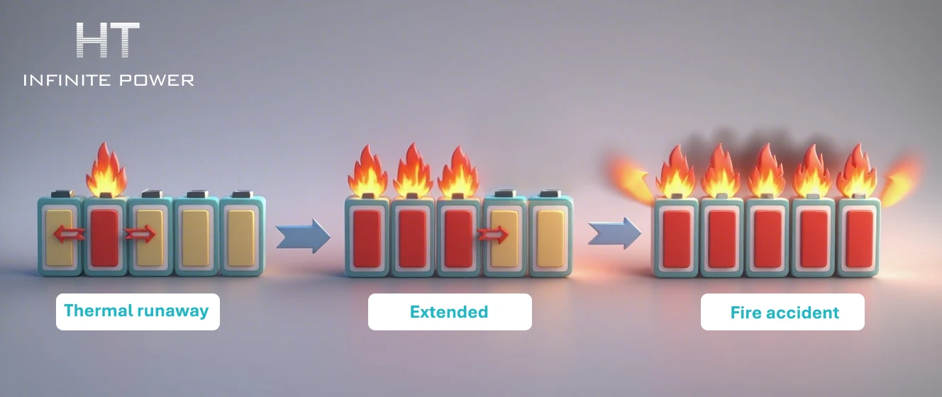 Emballement thermique des batteries