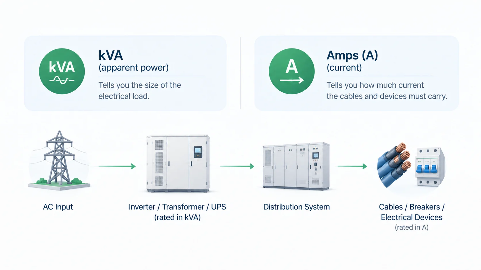 Understanding kVA and Amps