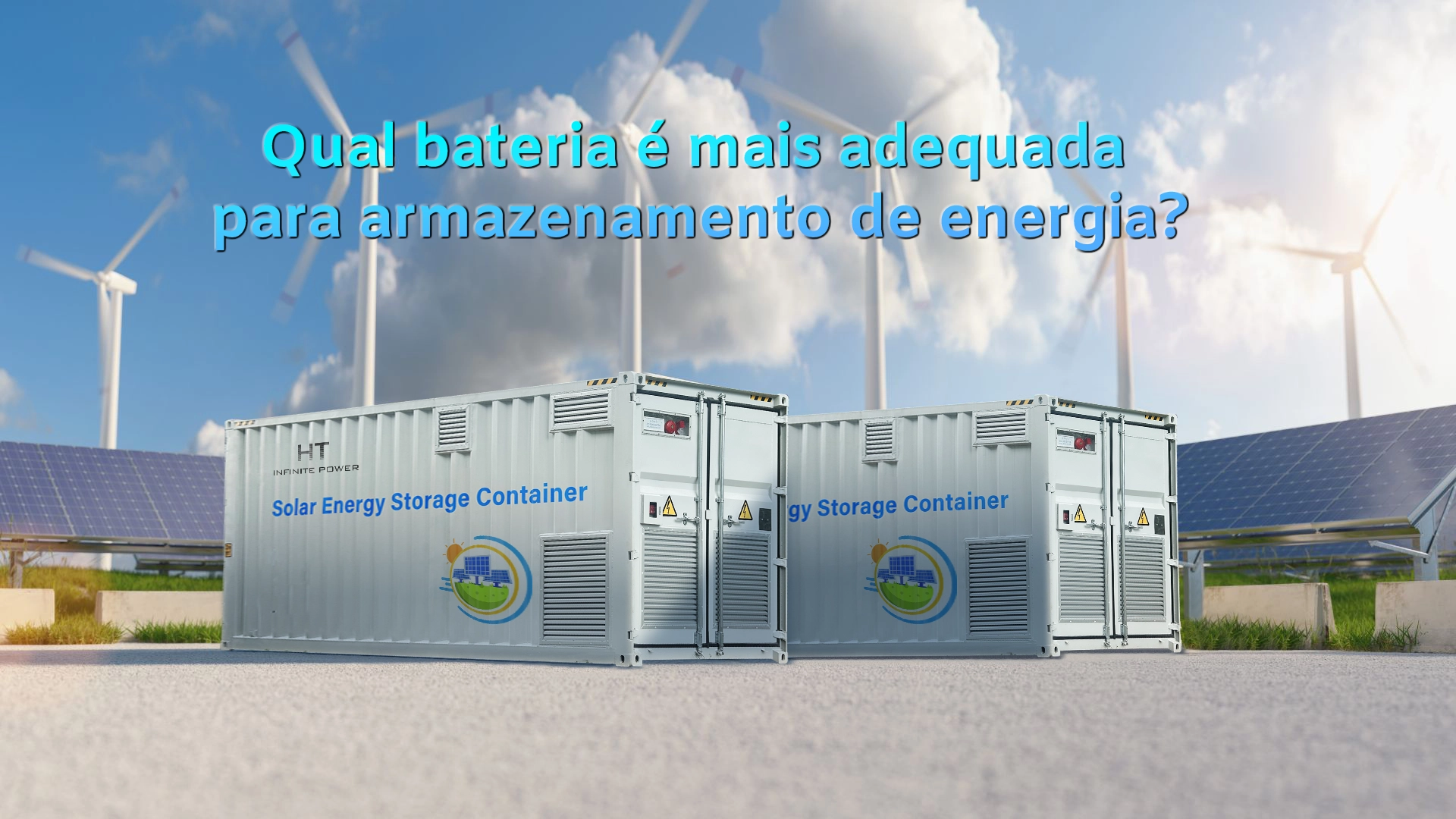 Qual bateria é melhor para armazenamento de energia?