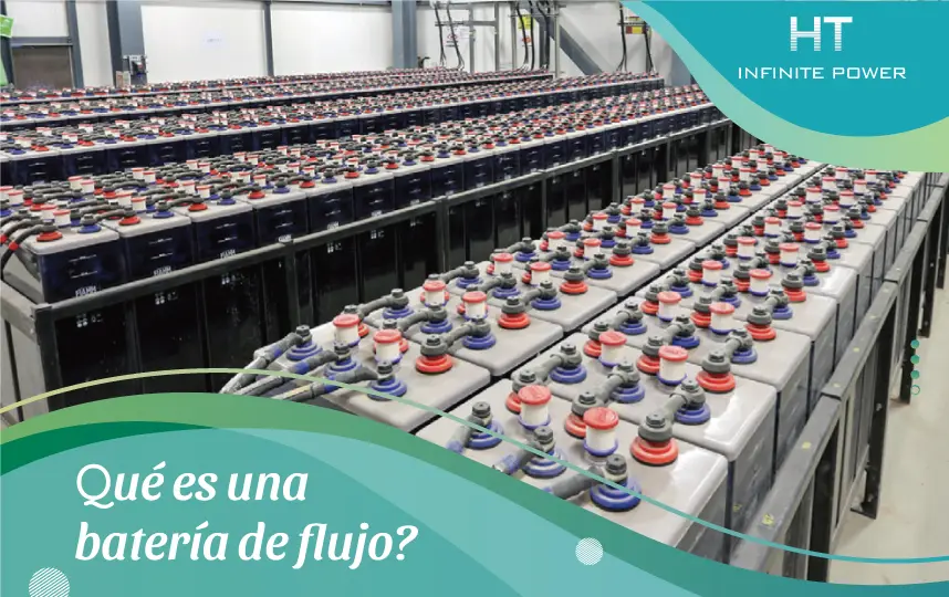 ¿Qué es una batería de flujo?