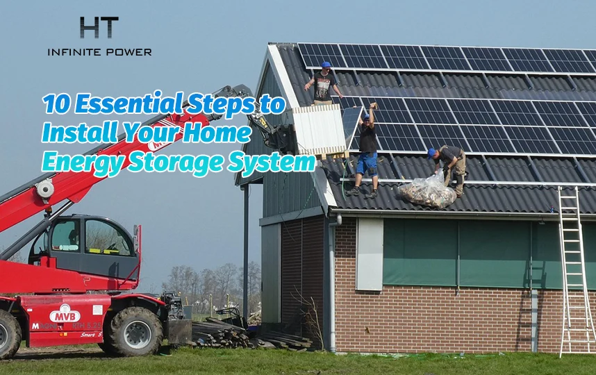 10 pasos esenciales para instalar su sistema de almacenamiento de energía en el hogar