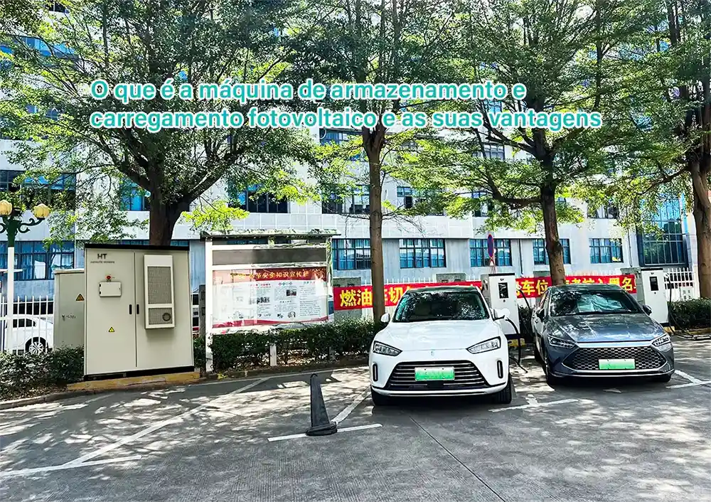 O que é uma máquina integrada de armazenamento e carregamento fotovoltaico e suas vantagens?