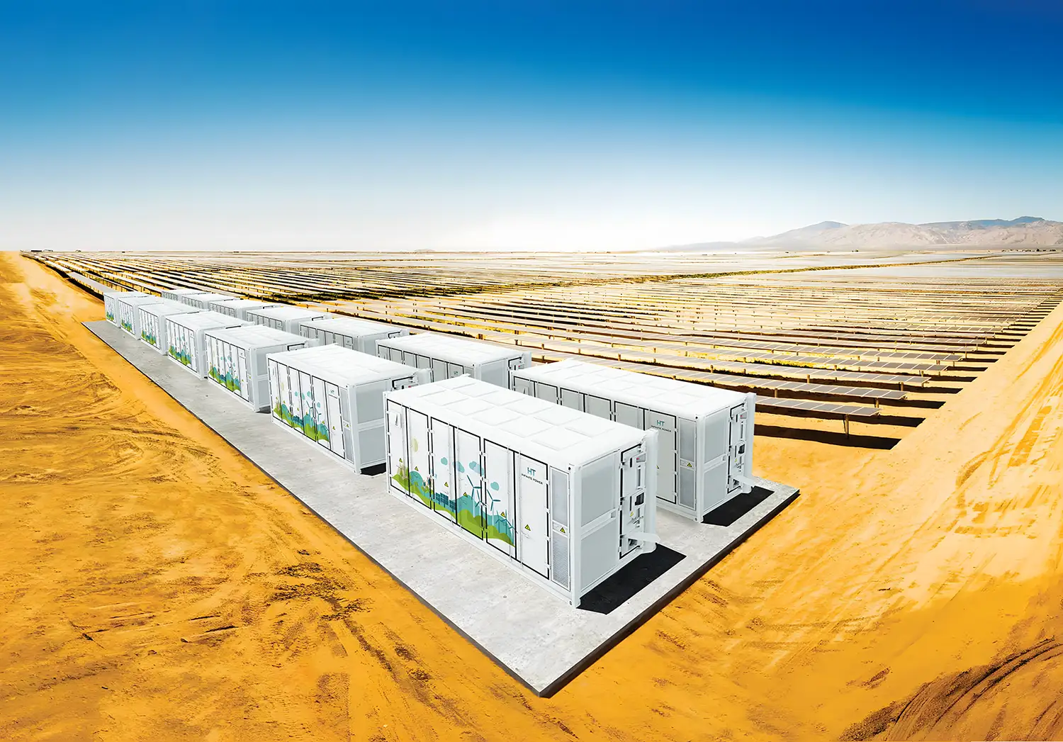 Système de stockage d'énergie ht infinitepower 5mwh