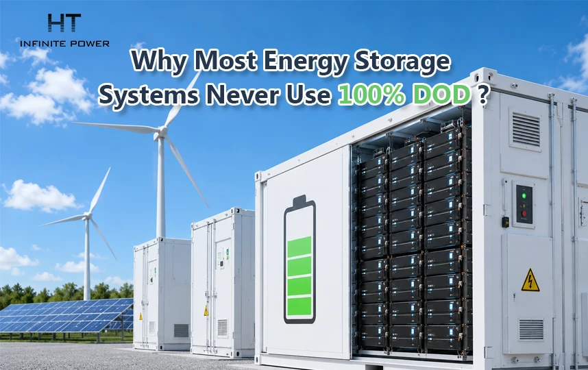 Why Most Energy Storage Systems Never Use 100% DOD ?