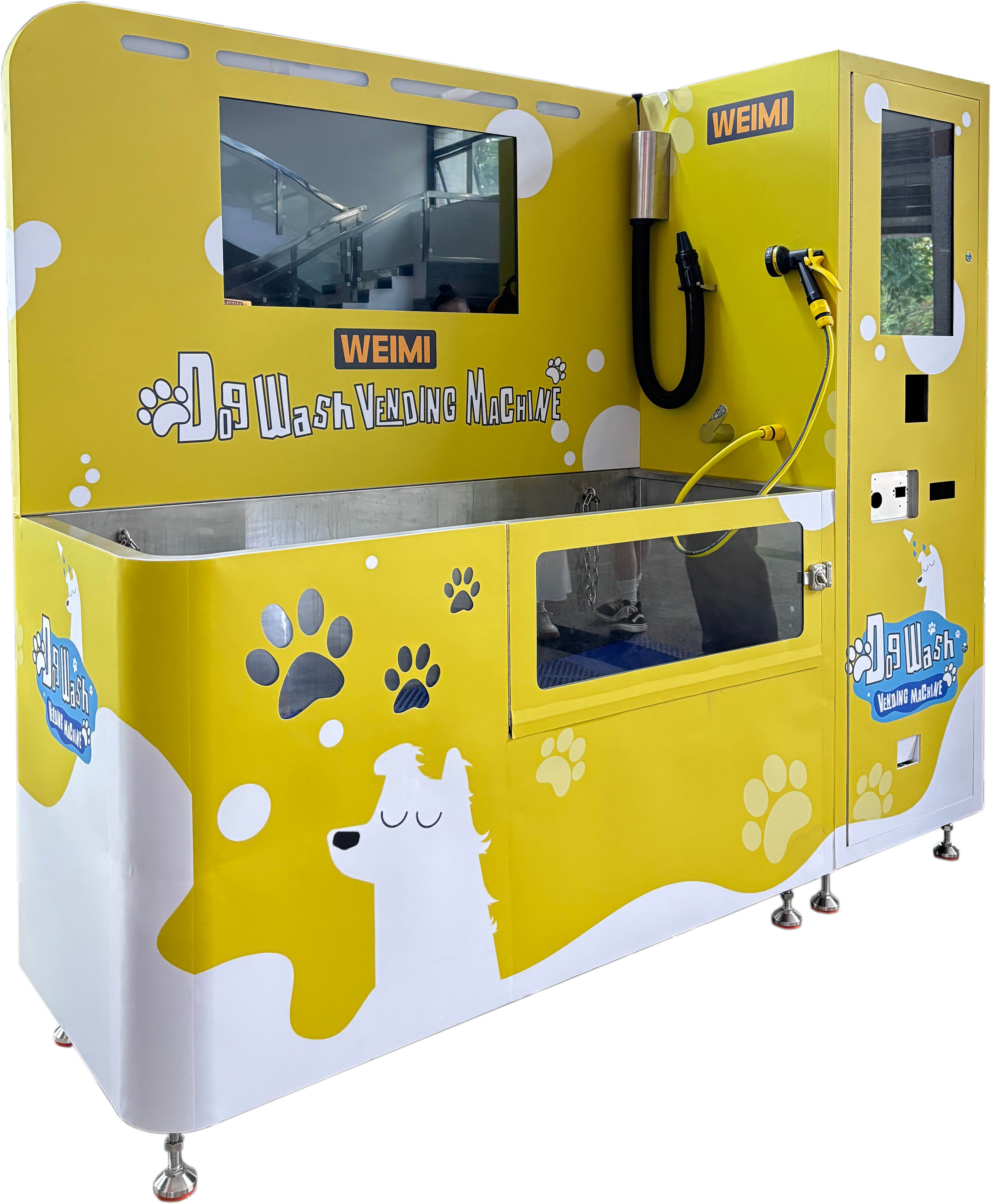 Earn Money from Home with Vending Machines: Embrace the Lazy Economy. dog washing machine