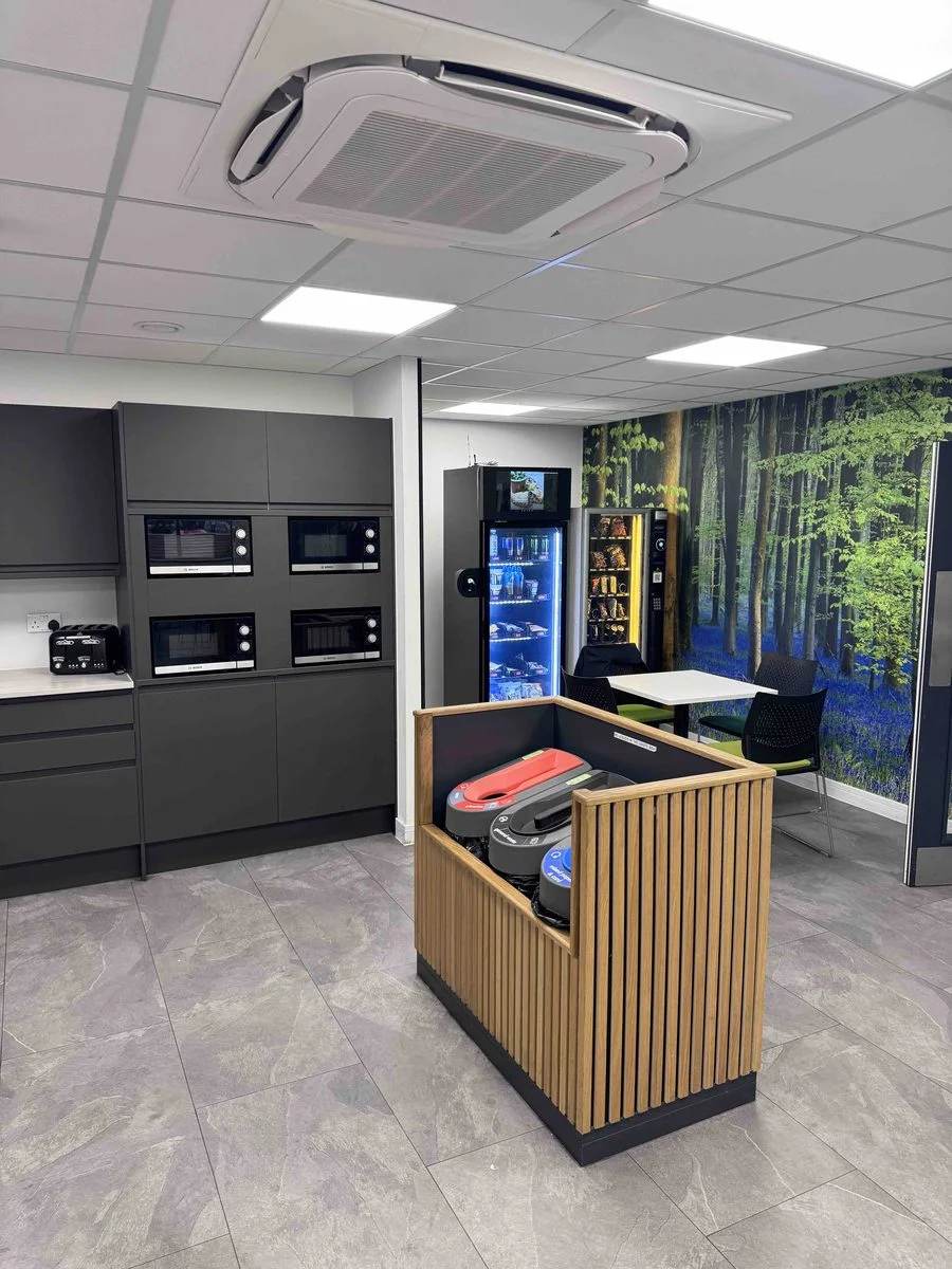 smart fridge vending machine in the office