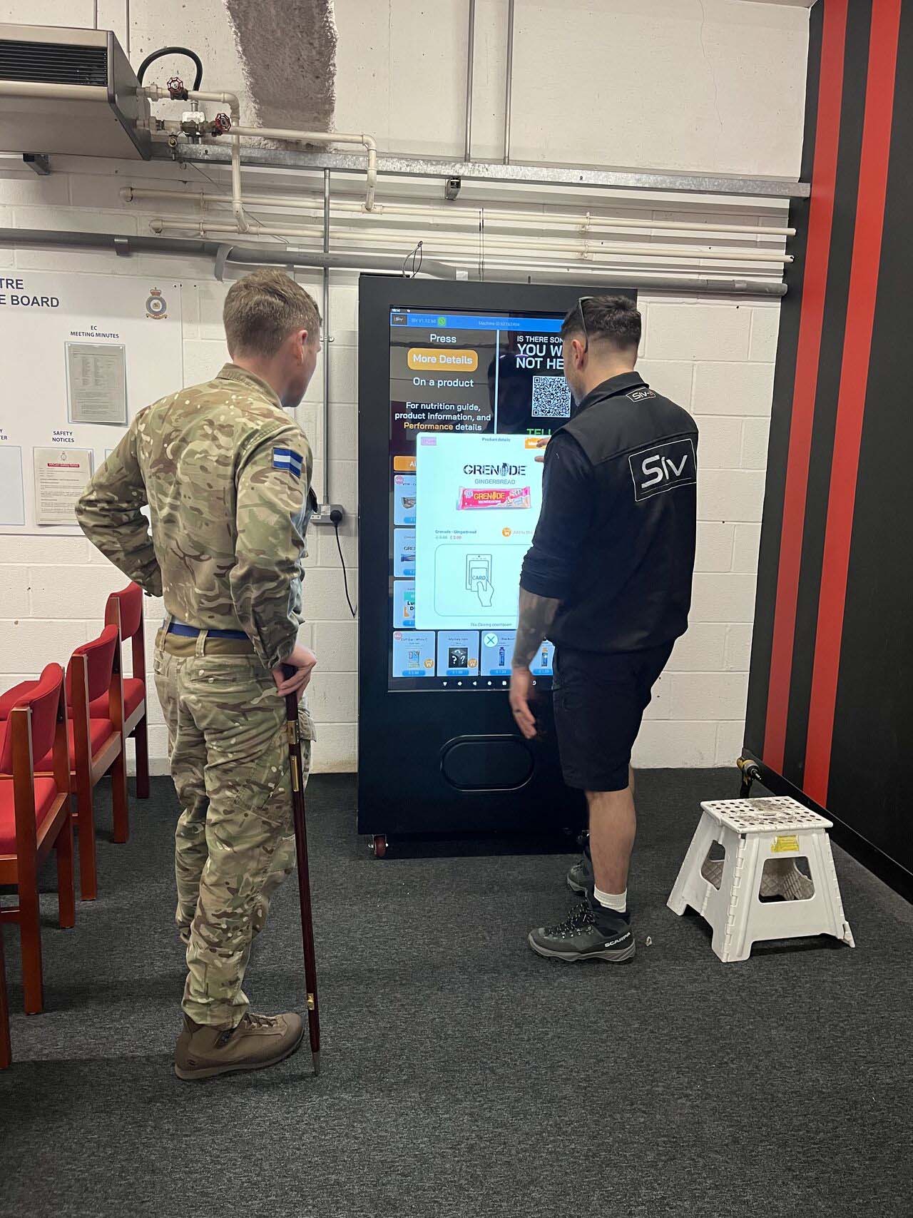 Smart Vending for Military Gyms: Weimi' s UK Deployment