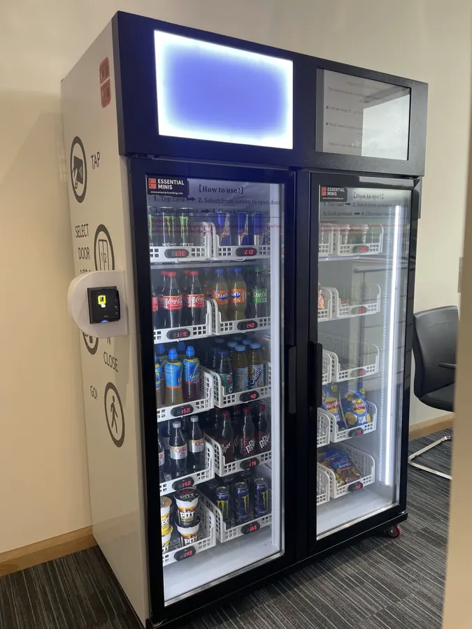 UK Case: A Smart Fridge Installed Inside a Staff Dining Area