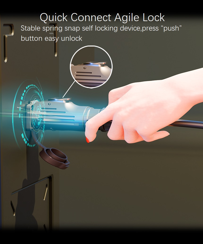 LP Series Waterproof Connector Quick Lock