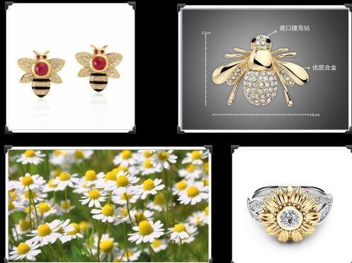 bee necklace