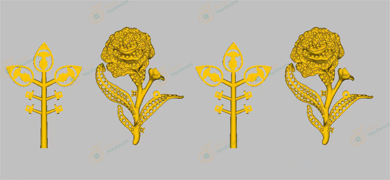 brooch casting
