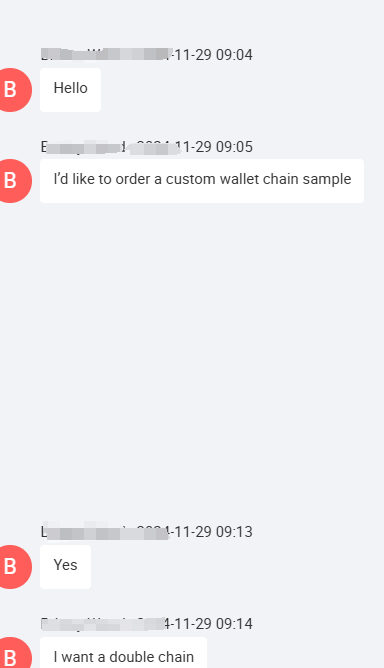 custom pant chain