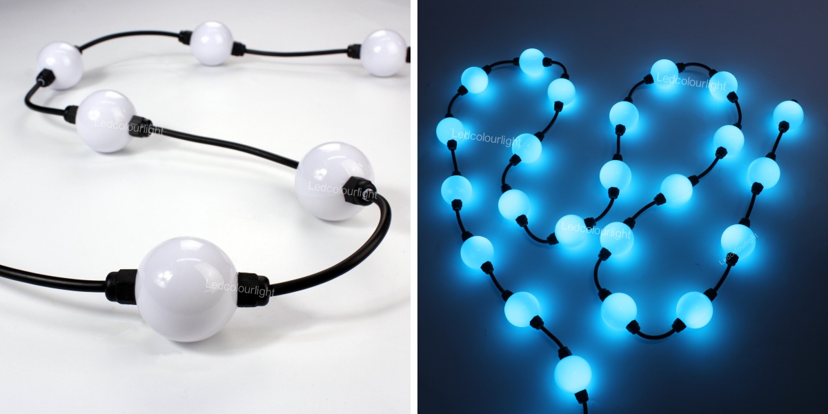 50mm pixel led ball lights