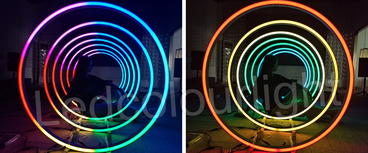 circle lights