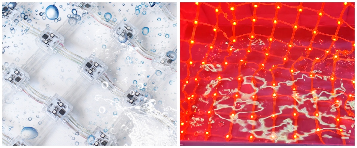 IP67 waterproof flexible led mesh