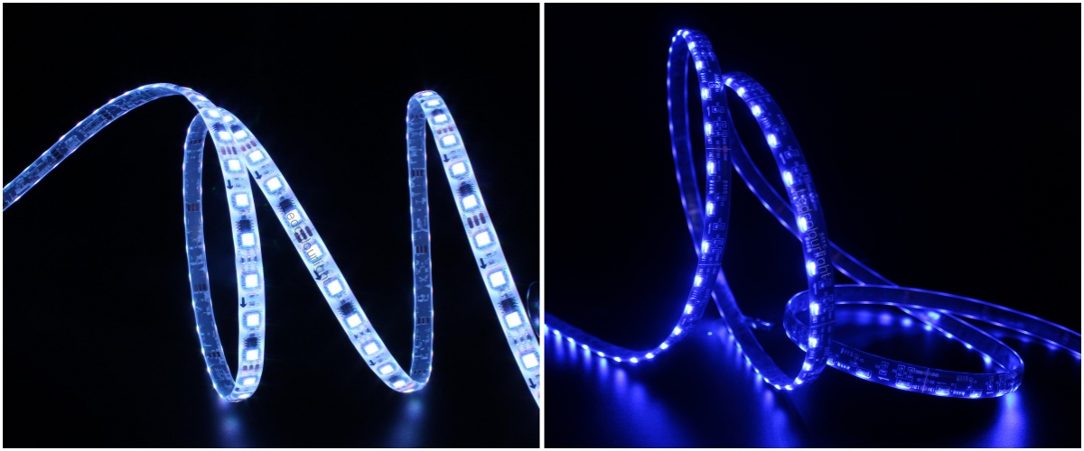 ws2811 12v strip front vs side emitting