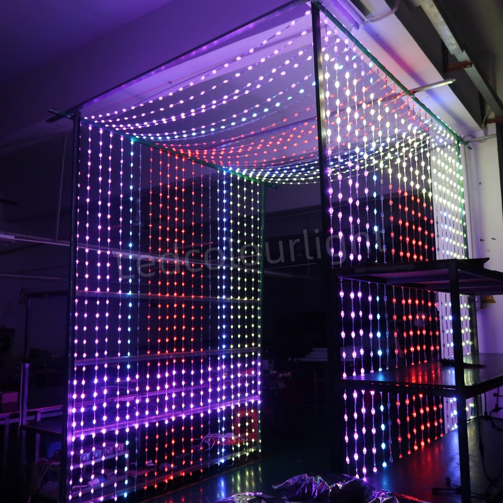 led tunnel pixel 3d light string