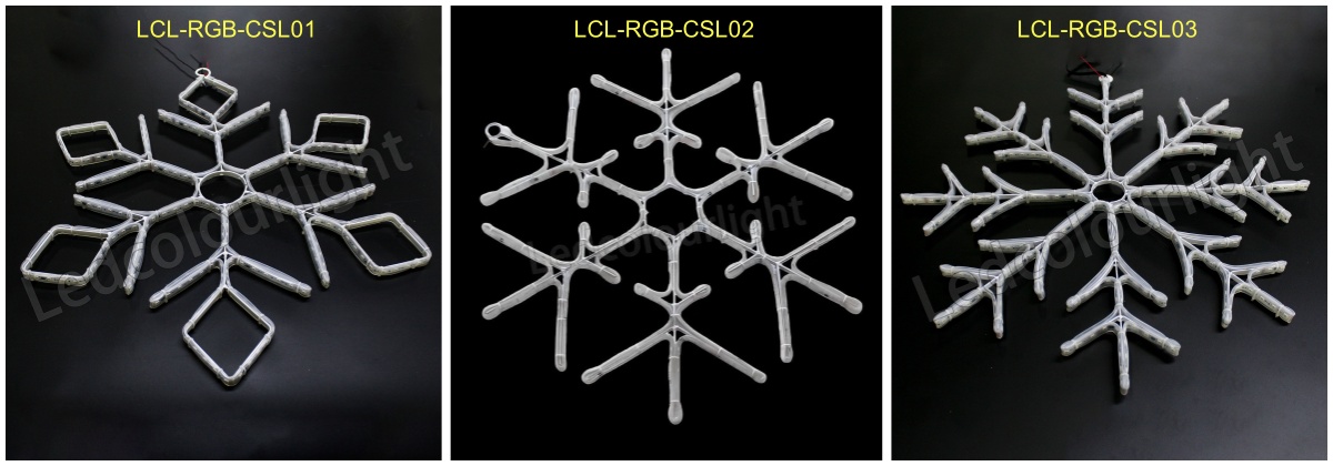 snowflake christmas light - dmx512 rgb