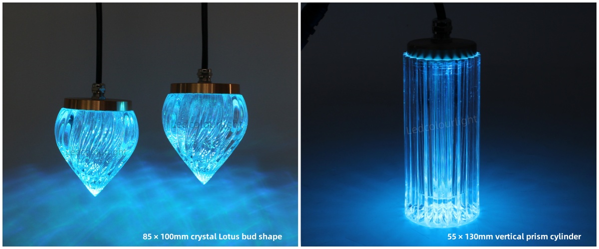 rgb programmable crystal led bulb light