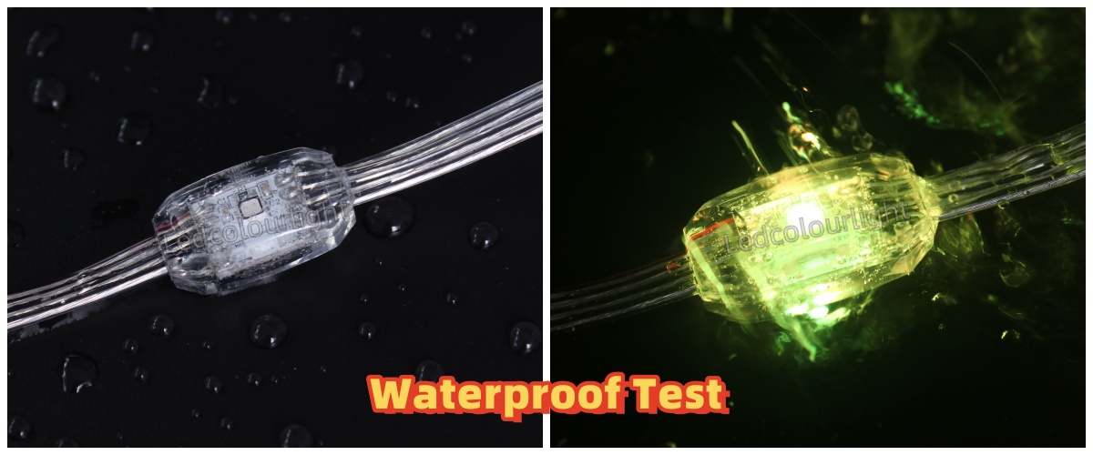 waterproof test for led pixel light string