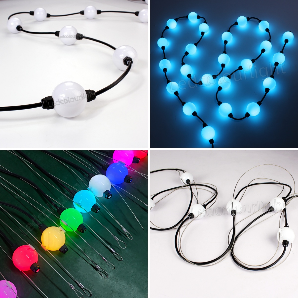 50mm rgb led string from Ledcolourlight
