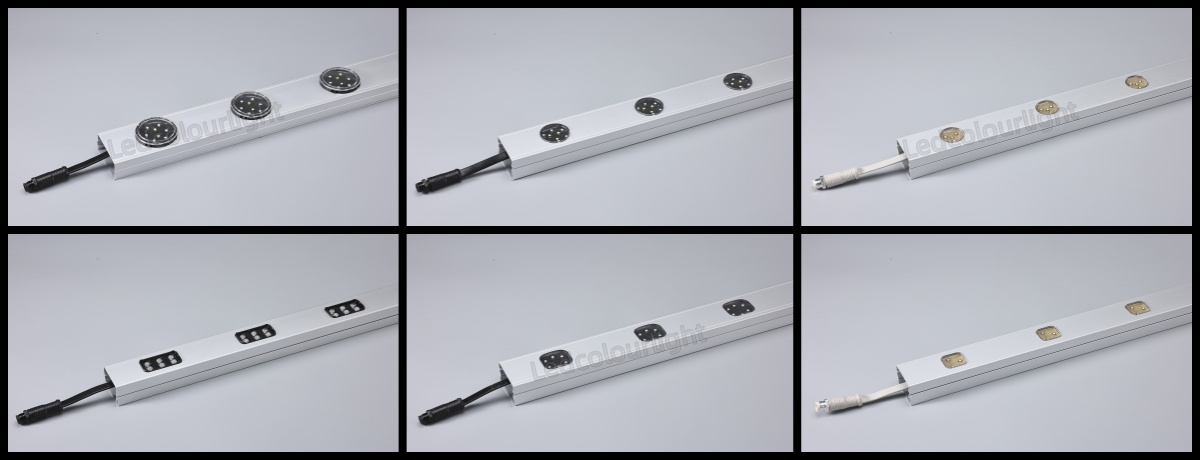 pixel light string with aluminum channel