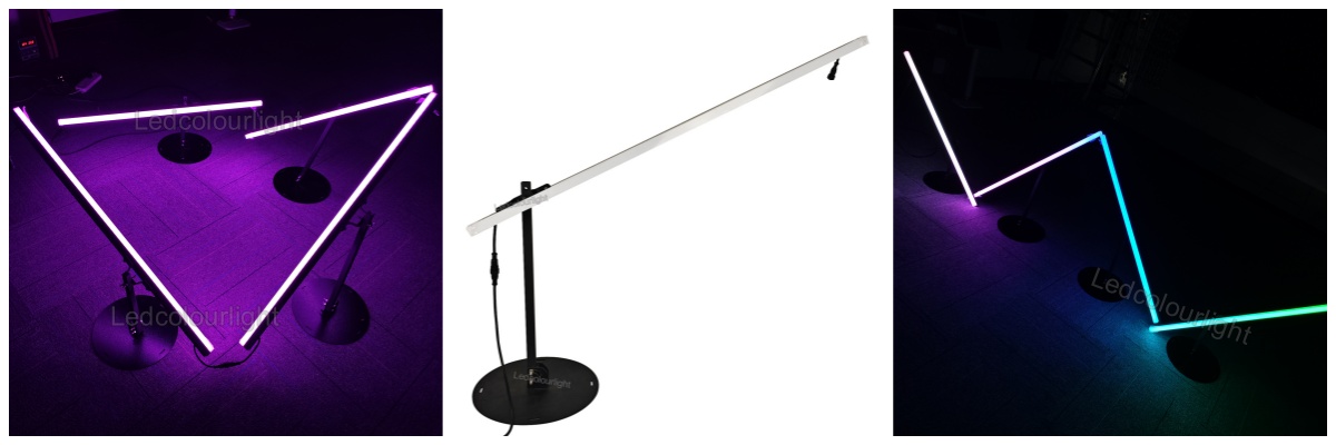 rgb led light tubes