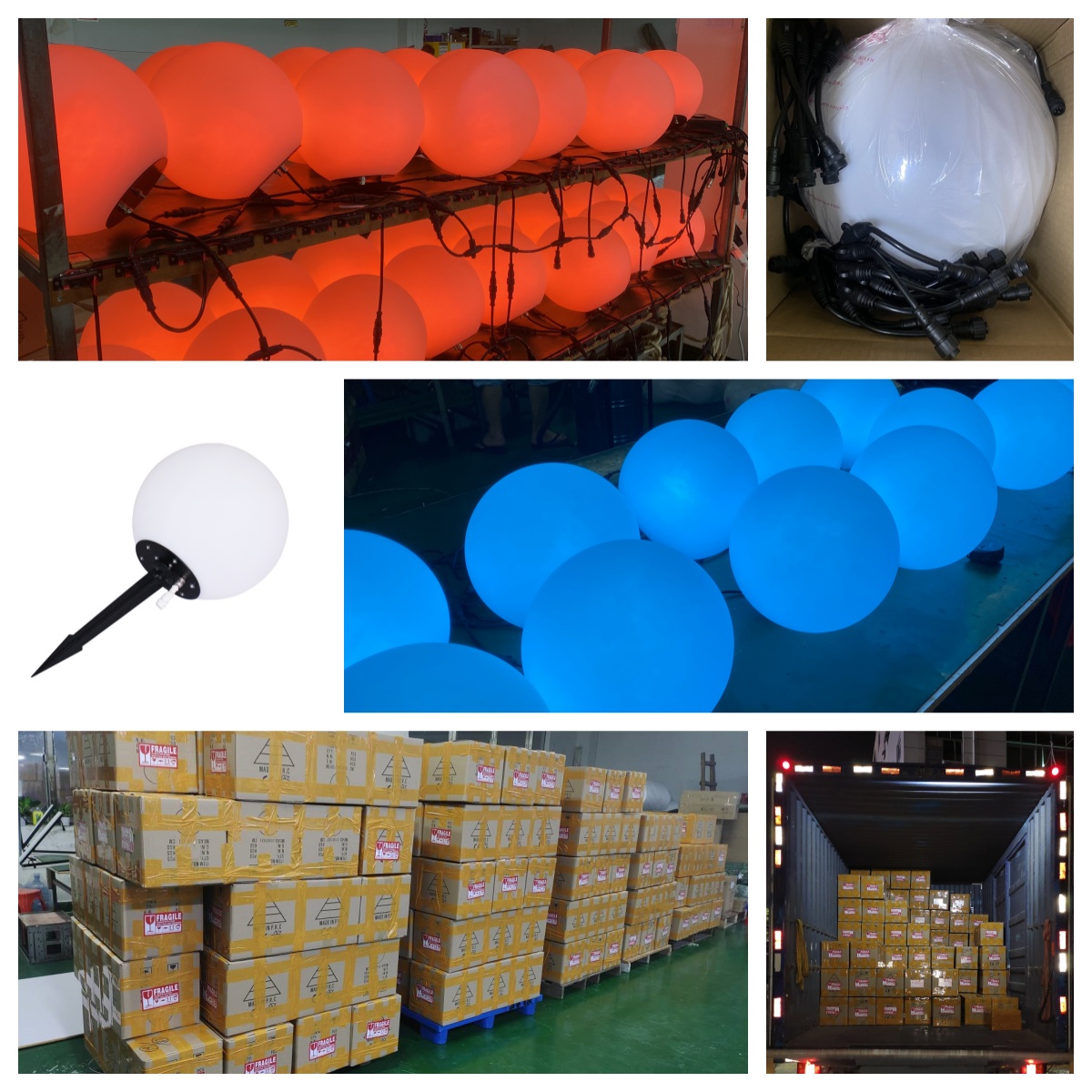 hanging ball lights outdoor