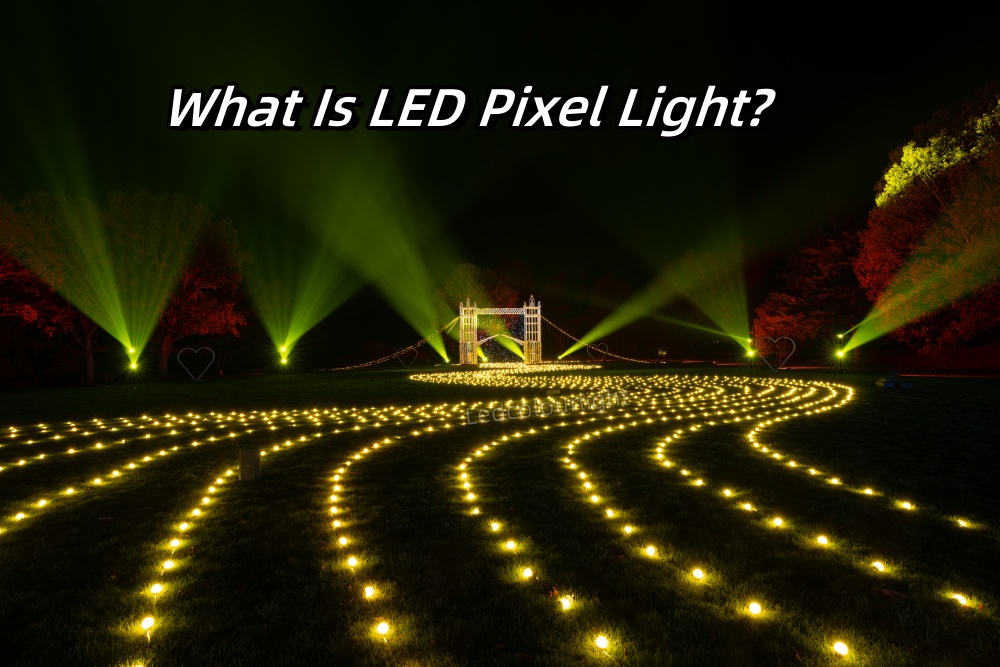 individually addressable leds in pixel light