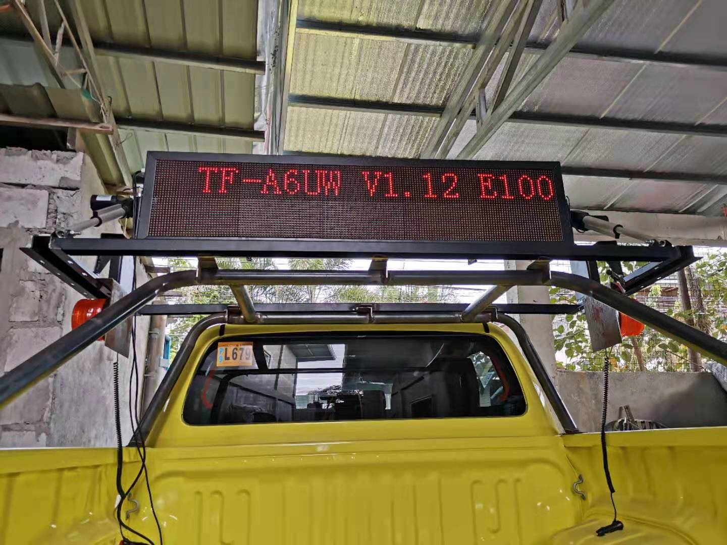 truck mount full matrix message board