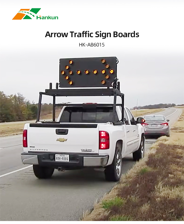 vehicle roof mounted arrow board