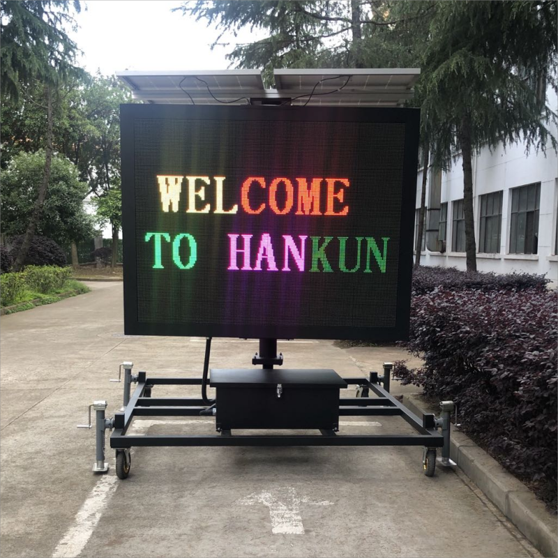 Solar Full Colour LED Message Sign Board Trailers