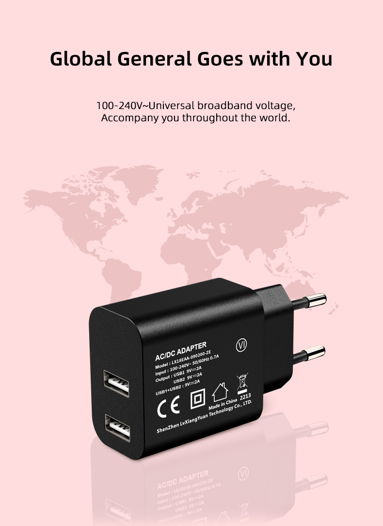 Another popular use for the 9v 2a charger is to charge our tablets. Whether you use your tablet for work, entertainment, or both, you need to keep it charged up to ensure that you can use it whenever you need it. The 9V 2A USB power adapter is perfect for this task, as it can provide a quick and efficient charge that will keep your tablet ready for action.