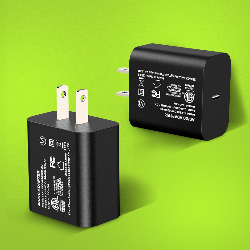 5v 3a usb c power adapter
