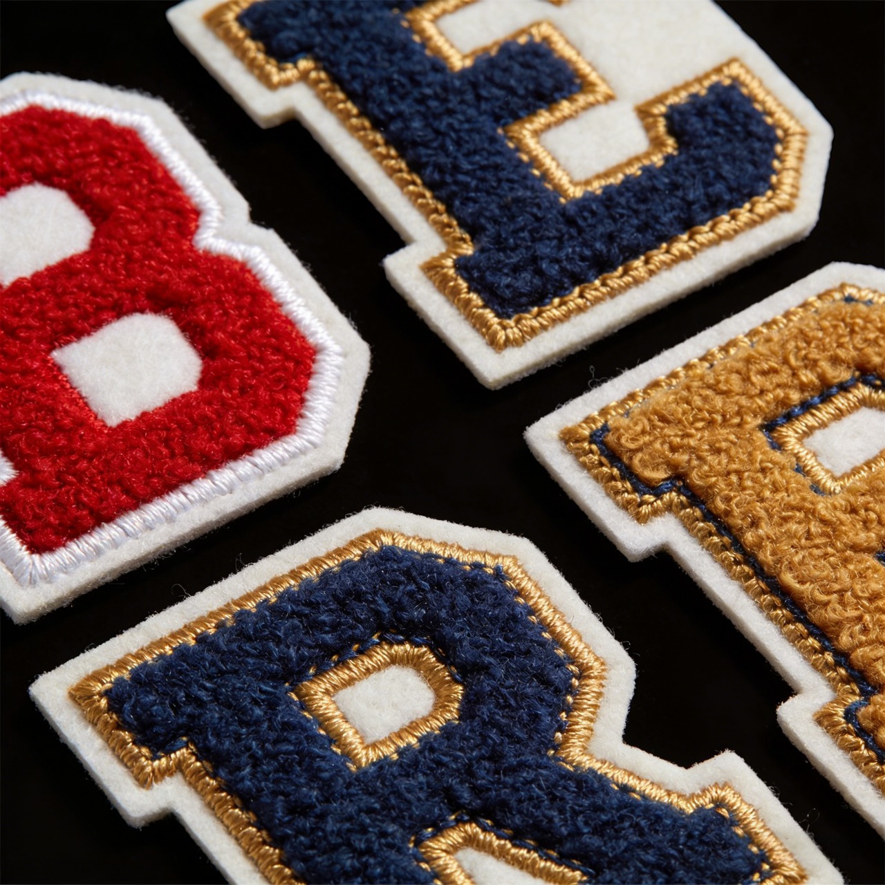 Felt Letterman Patches
