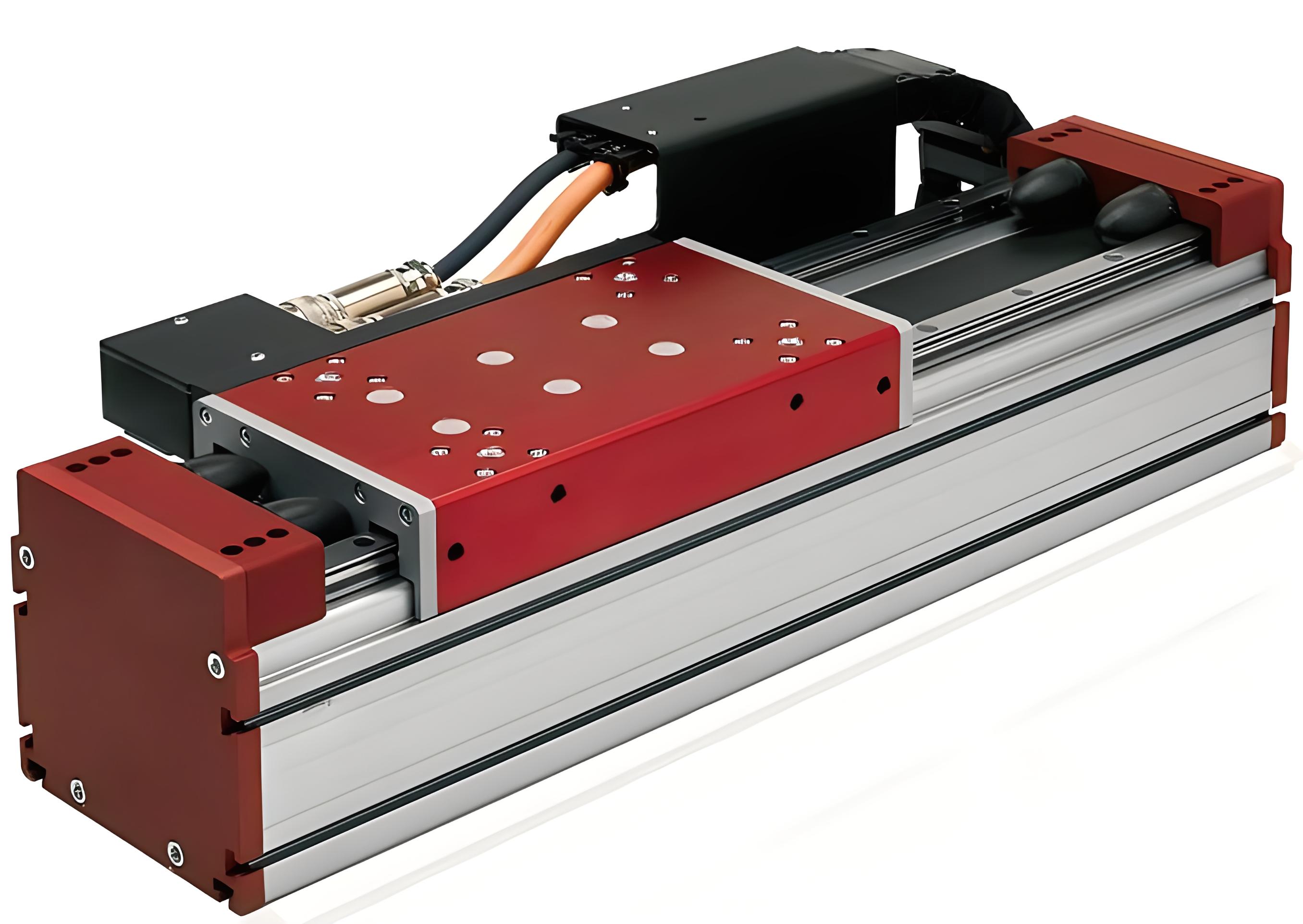 Deceleration capabilities Linear motor modules