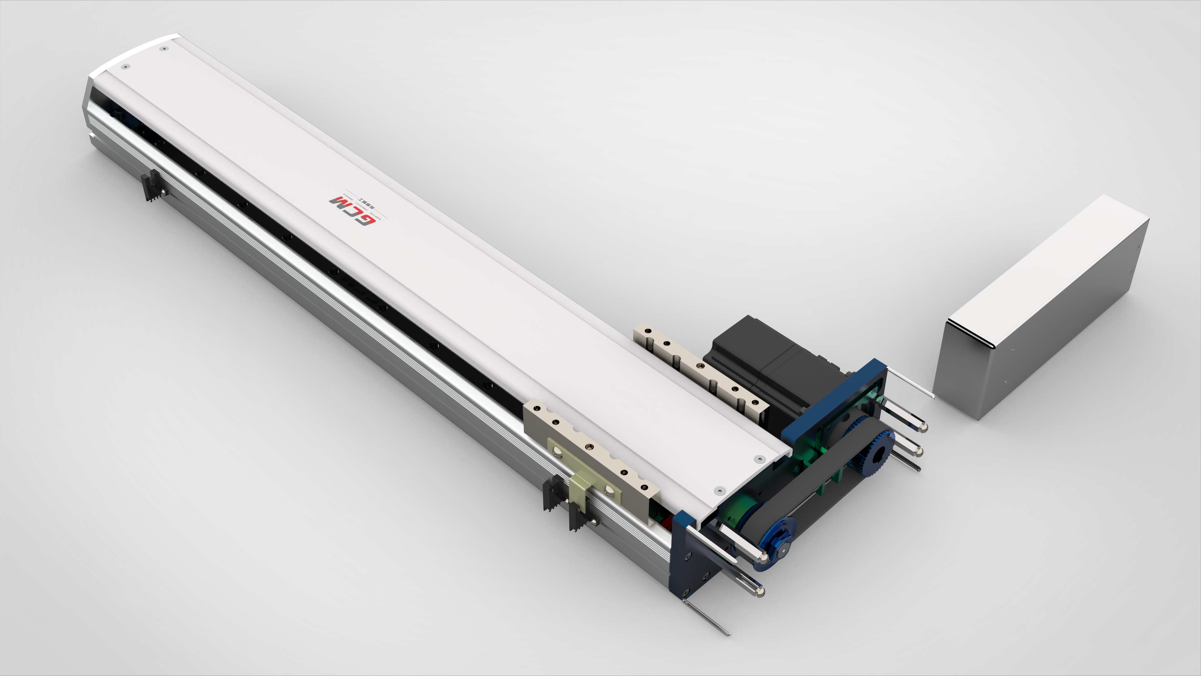 industrial machines linear axis spindle mechanical module
