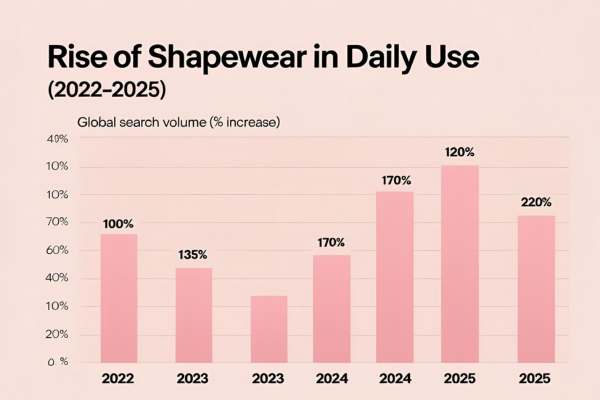 chart of shapewear