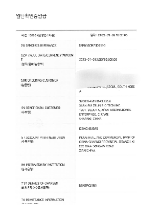 Korea cooperation customer transaction