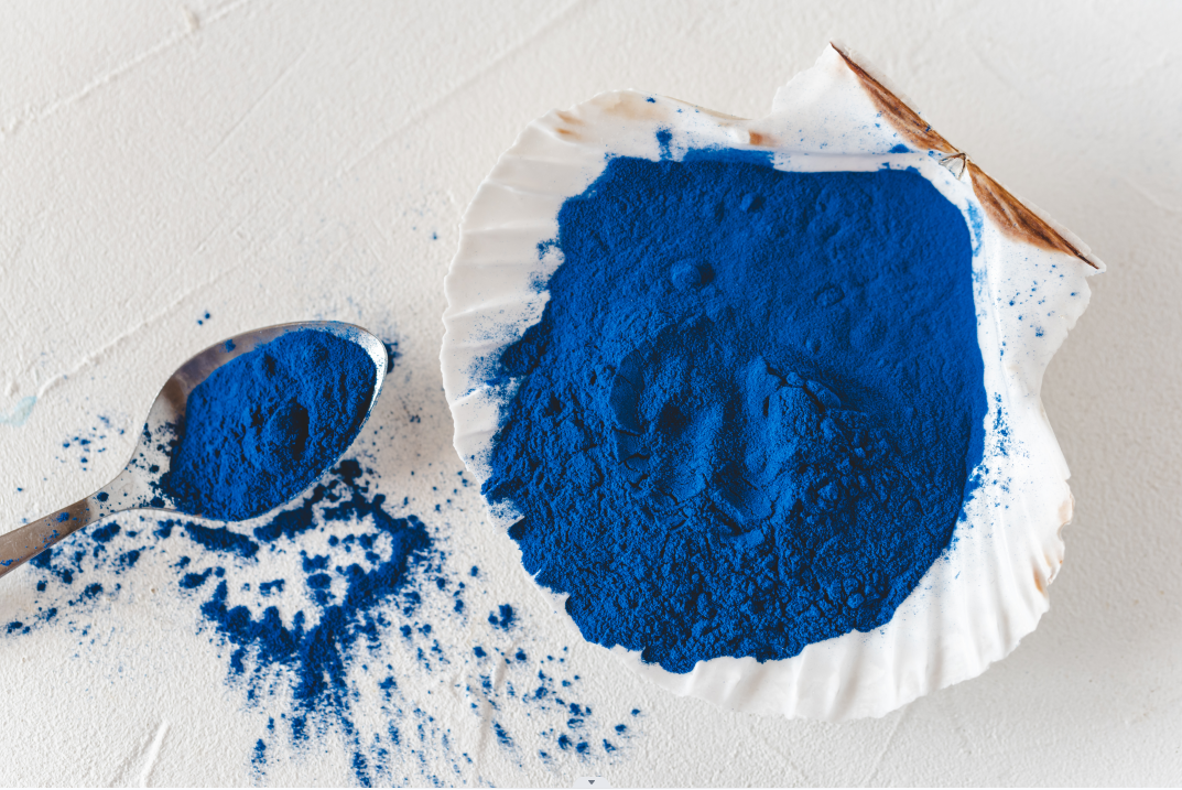 Blaue Spirulina