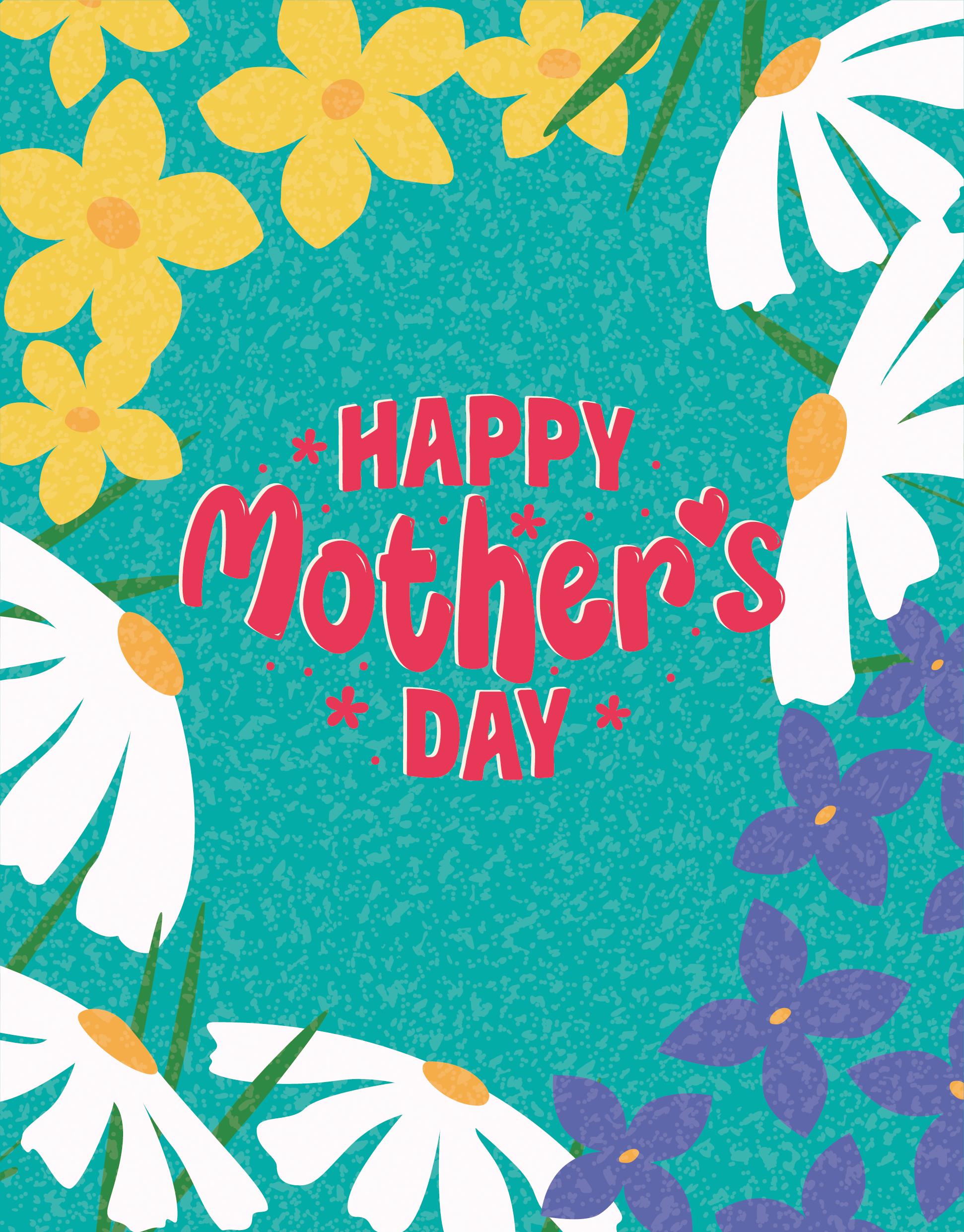 Floral Mother’s Day Illustrations