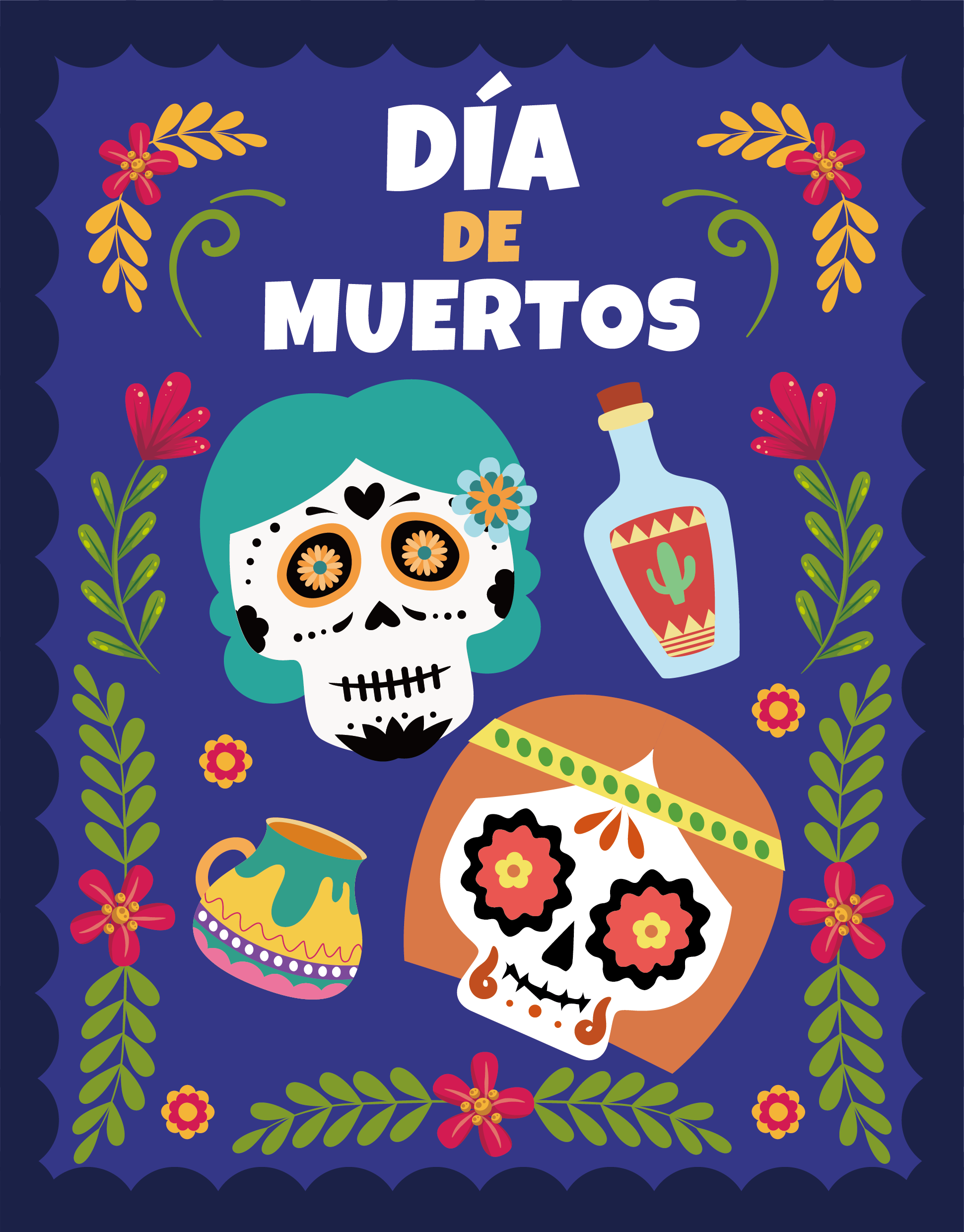 día de los muertos