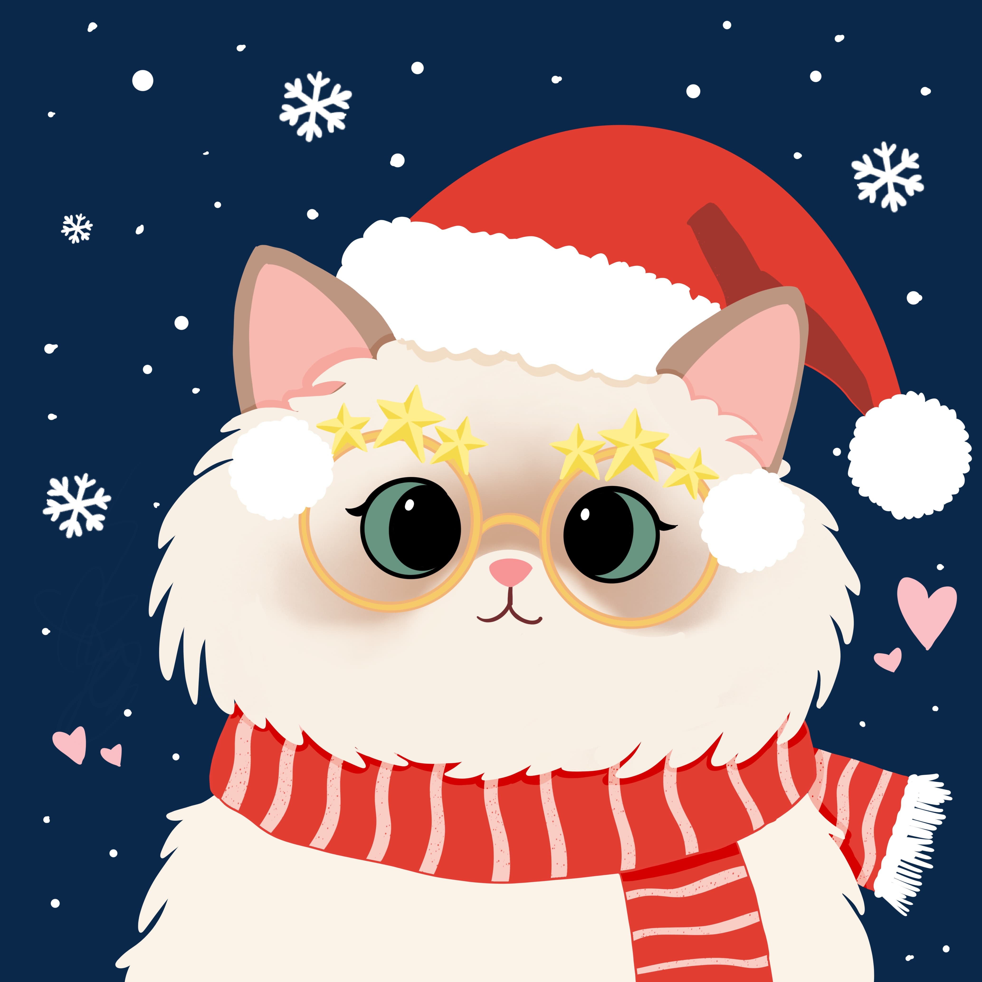 christmas cat