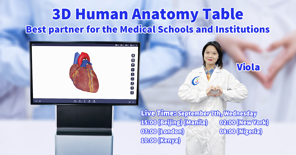 LiveStream | Best Human Anatomy Table | MeCan Medical 1