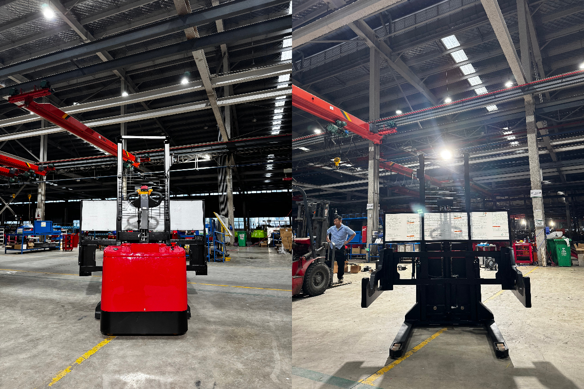 600mm Electric Roll Handling Stacker