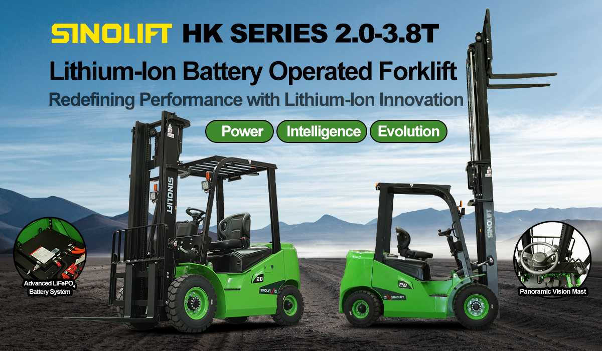 Lithium battery forklift fast charging during operation for continuous multi-shift productivity