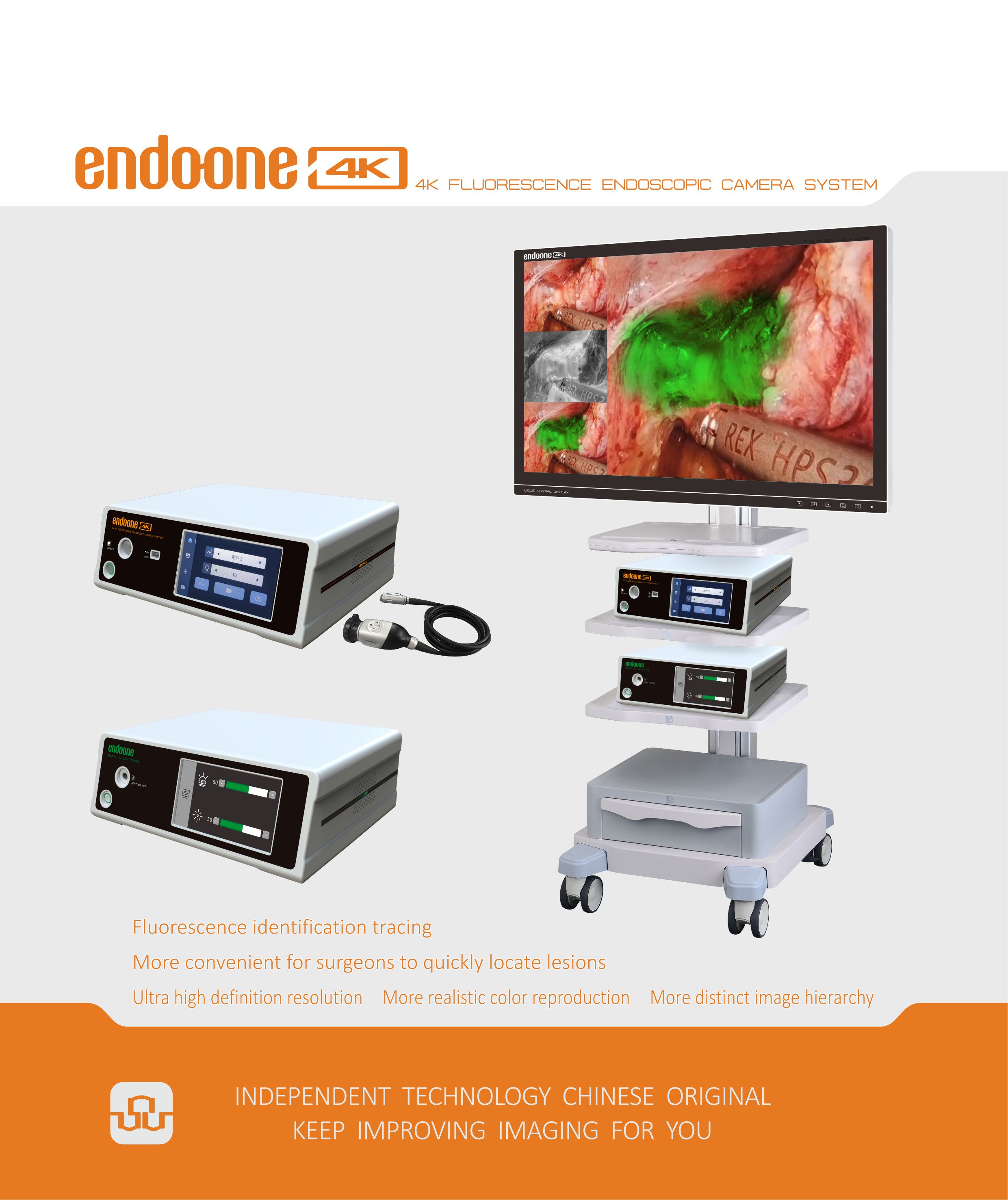 4K FLUORESCENCE Endoscopic Imaging System Manufacturer Softlink Medical