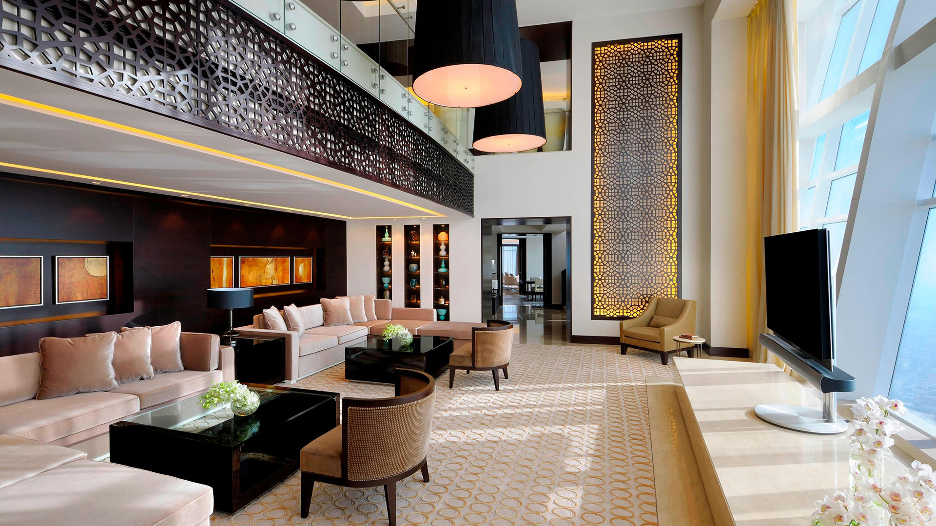 #JW hotel bespoke lighting #Hotel lighting design #lighting solutions