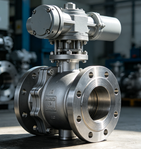 trunnion-mounted ball valve